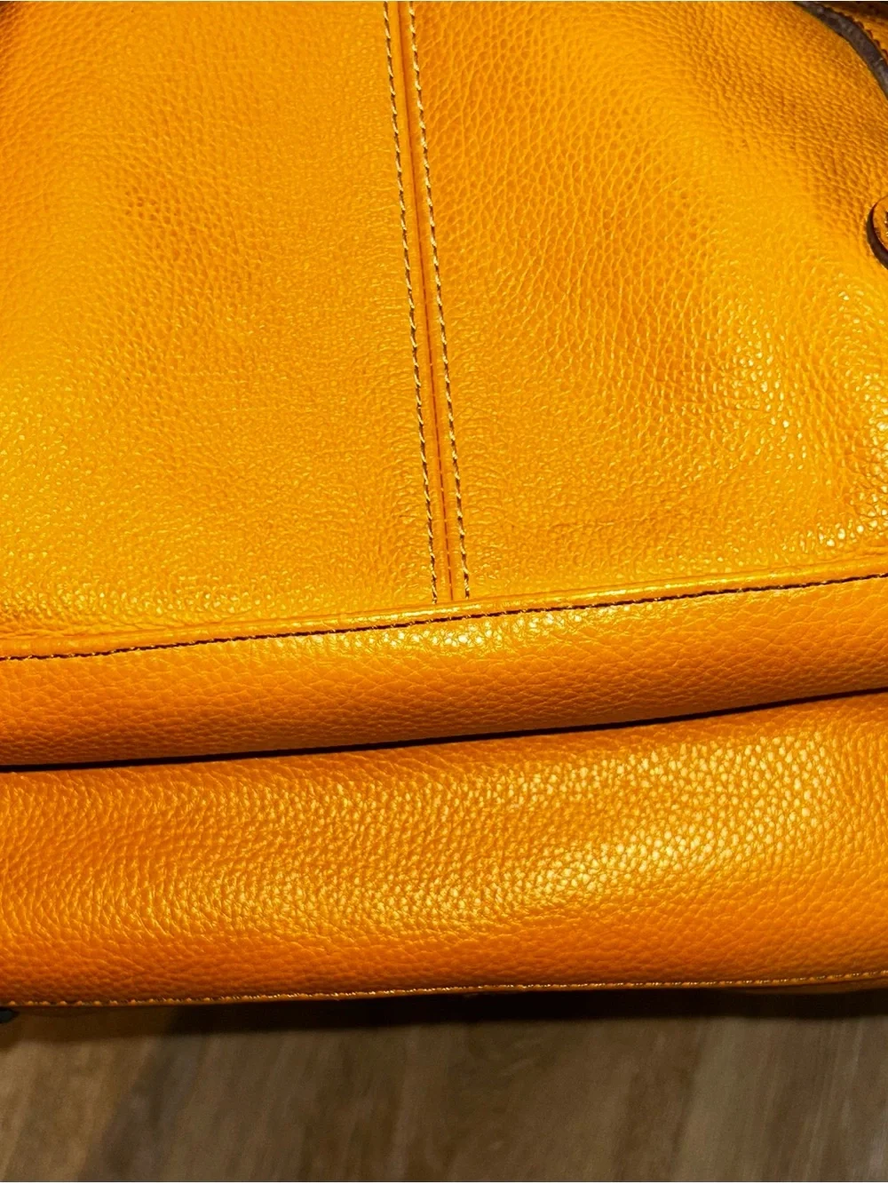 Tignanello leather satchel